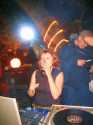 Lady Spleen spinnin dubstep nd smokin a phatty blunt